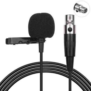4 Pin XLR Head Metal Lavalier Microphone, Cable Length: 1.5m