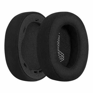 1 Pair Microfiber Leather Earphone Replacement Earpads For JBL Live 650BTNC / E65BTNC / Duet NC / Live 660 BTNC(Black)