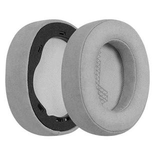 1 Pair Microfiber Leather Earphone Replacement Earpads For JBL Live 650BTNC / E65BTNC / Duet NC / Live 660 BTNC(Grey)