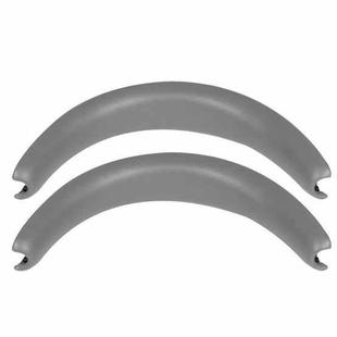 Lambskin Replacement Headband Cover For B&W Px8, Model:Upper + Lower Covers(Dark Grey)