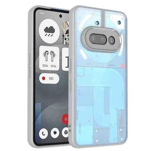 For Nothing Phone 3a Matte PC Skin-feel Shockproof Phone Case(Grey)