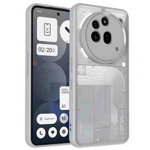 For Nothing Phone 3a Pro Matte PC Skin-feel Shockproof Phone Case(Grey)