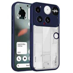 For Nothing Phone 3 Matte PC Skin-feel Shockproof Phone Case(Blue)