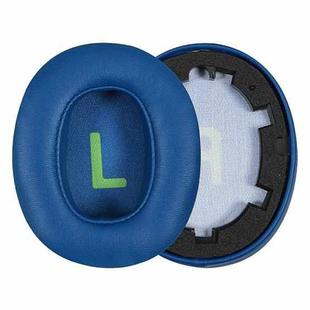 1 Pair Protein Leather Earphone Replacement Earpads For JBL JR 460NC(Blue)