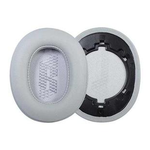 1 Pair Protein Leather Earphone Replacement Earpads For JBL Live 500BT(Grey)