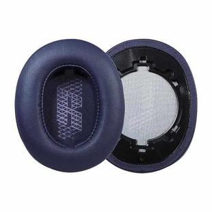 1 Pair Protein Leather Earphone Replacement Earpads For JBL Live 500BT(Blue)