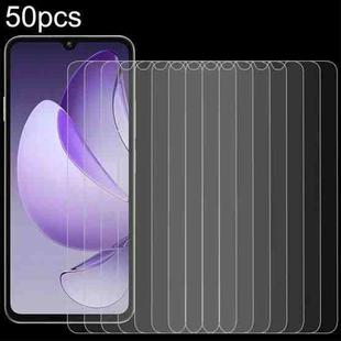 For Oukitel C60 Pro / C60 50pcs 0.3mm High Aluminum Tempered Glass Film