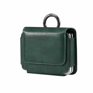 Multi-functional Faux Leather Waist-Hanging Bag For Foldable Phone , Size: 10 x 7.8 x 2.8cm(Green)