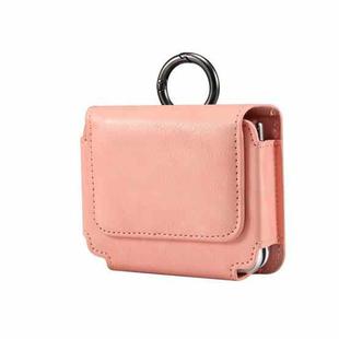 Multi-functional Faux Leather Waist-Hanging Bag For Foldable Phone , Size: 10 x 7.8 x 2.8cm(Pink)