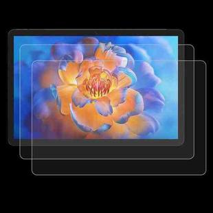 For Tuohaitime K10 11 inch 2pcs 9H 0.3mm Explosion-proof Tempered Glass Film