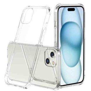For iPhone 15 Plus Rhino Shield Series TPU Shockproof Phone Case(Transparent)