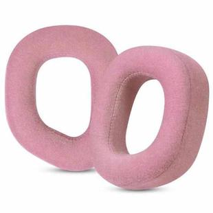 1 Pair Velvet Replacement Earpads For Corsair HS80 Max / HS80 USB Wired / HS81 RGB(Pink)