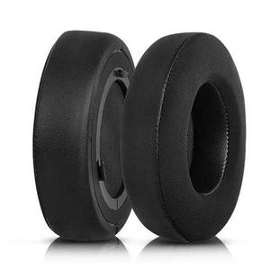 1 Pair Protein Leather and Ice Silk Cloth Replacement Earpads For Corsair Virtuoso RGB WIRELESS XT(Black)