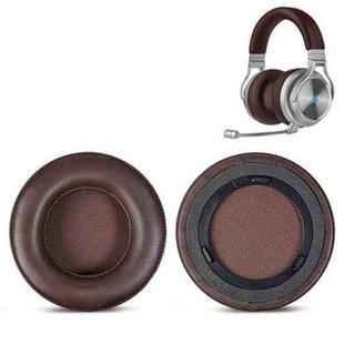 1 Pair Lambskin Replacement Earpads For Corsair Virtuoso RGB WIRELESS XT(Brown)
