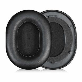 1 Pair Protein Leather Replacement Earpads For Baseus D05(Black)