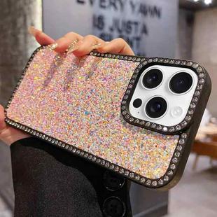 For iPhone 13 Pro Diamond Glitter Shiny Surface TPU Phone Case(Colorful)
