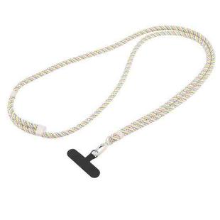 Universal Colorful Buckle Adjustable Mobile Phone Anti-lost Crossbody Lanyard(Rainbow)
