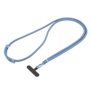 Universal Colorful Buckle Adjustable Mobile Phone Anti-lost Crossbody Lanyard(Grey Blue)