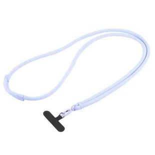 Universal Colorful Buckle Adjustable Mobile Phone Anti-lost Crossbody Lanyard(Light Blue)