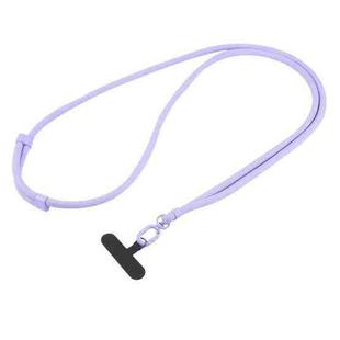 Universal Colorful Buckle Adjustable Mobile Phone Anti-lost Crossbody Lanyard(Purple)