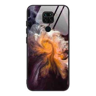 For Xiaomi Redmi Note 9 Marble Pattern Glass Protective Case(DL01)
