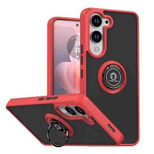 For vivo Y29s 5G Q Shadow 1 Series TPU + PC Phone Case with Ring(Red)