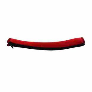 For Beats Solo3 / Solo2 Neoprene Zipper Headband Cushion Pad Replacement Parts(Red)