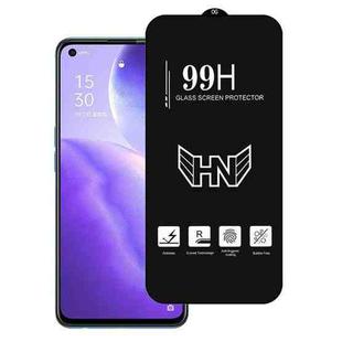 For OPPO Find X3 Lite High Aluminum Large Arc Full Screen Tempered Glass Film
