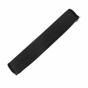 For Audio Technica ATH-M50X / M40X Neoprene Zipper Headband Cushion Pad Replacement Parts(Black)