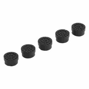 For HP 5pcs Mouse Cap, Diameter 0.4 x 0.5cm(Black)