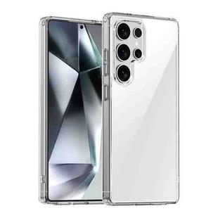 For Samsung Galaxy S25 Ultra 5G iPAKY Aurora Series Shockproof PC + TPU Protective Phone Case(Transparent)