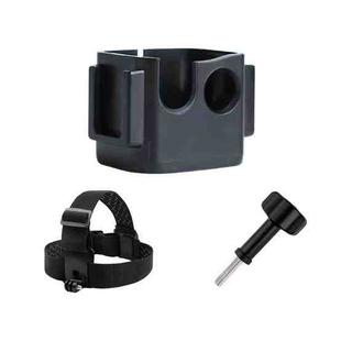 For DJI Osmo Pocket 3 Adapter Expansion Bracket Frame with Head Strap