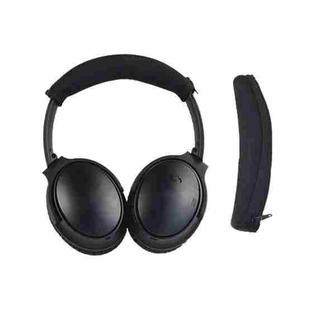 Neoprene Zipper Headband Protective Cover For BOSE QC25 / QC35(Black)