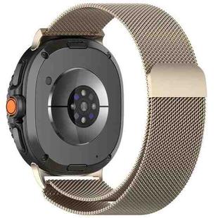 For Samsung Galaxy Watch 8 / 8 Classic / Ultra 2 xDfind Milanese Magnetic Metal Watch Band(Starlight)