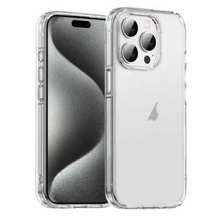 For iPhone 15 Pro iPAKY Phantom Series Shockproof PC+TPU Phone Case(Matte White)