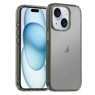 For iPhone 15 Plus iPAKY Phantom Series Shockproof PC+TPU Phone Case(Matte Black)
