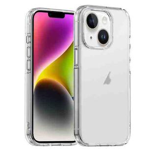 For iPhone 14 iPAKY Phantom Series Shockproof PC+TPU Phone Case(Matte White)