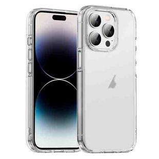 For iPhone 14 Pro Max iPAKY Phantom Series Shockproof PC+TPU Phone Case(Matte White)