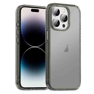 For iPhone 14 Pro Max iPAKY Phantom Series Shockproof PC+TPU Phone Case(Matte Black)