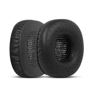2pcs Sponge Earmuffs Replacement Earpads For Marshall Major II, Model:Black Protein PU