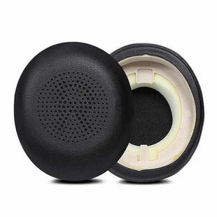 1 Pair Protein Leather Earpads For Jabra Evolve2 65 65MS 65UC USB / Evolve2 40 40UC 40MS USB / Elite 45H(Black)