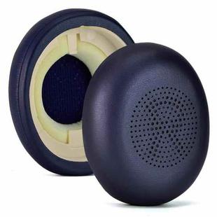1 Pair Protein Leather Earpads For Jabra Evolve2 65 65MS 65UC USB / Evolve2 40 40UC 40MS USB / Elite 45H(Blue)