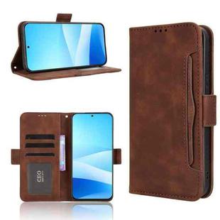 For Meizu Note 16 Pro 5G Skin Feel Calf Texture Card Slots Leather Phone Case(Brown)