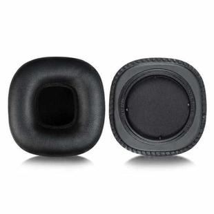2pcs Protein Leather Replacement Earpads For Marshall Mid Bluetooth(Black with Snap-on)