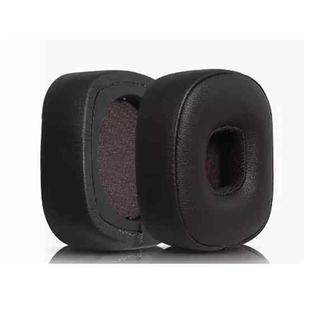 2pcs Sponge Earmuffs Replacement Earpads For Marshall Major IV, Model:Black Protein PU