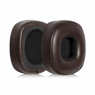 2pcs Sponge Earmuffs Replacement Earpads For Marshall Major IV, Model:Brown Lambskin