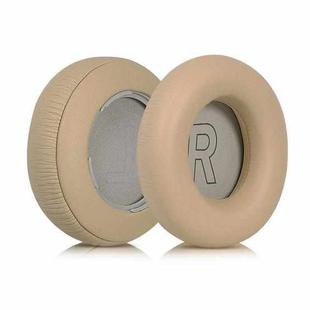 1 Pair Protein Leather Replacement Earpads For B&O H9 3rd Gen(Khaki)