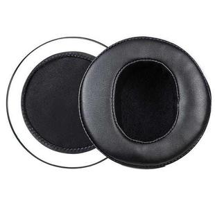 2pcs Sponge Earmuffs Replacement Earpads For Audeze LCD-2 / LCD-3 / LCD-4, Model:Protein Leather(Black)