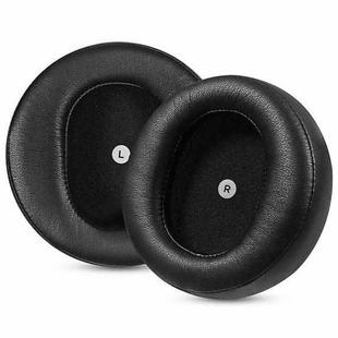 1 Pair Sponge Earmuffs Replacement Earpads For Audeze Maxwell, Model:Protein Leather(Black)