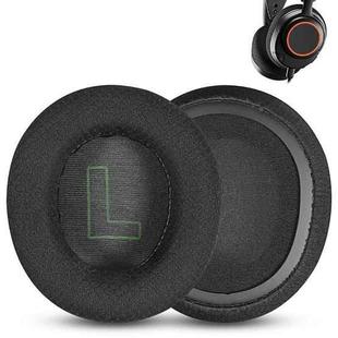1 Pair Football Net Earpads For SteelSeries Arctis Nova Wired Headphones(Blue Green)